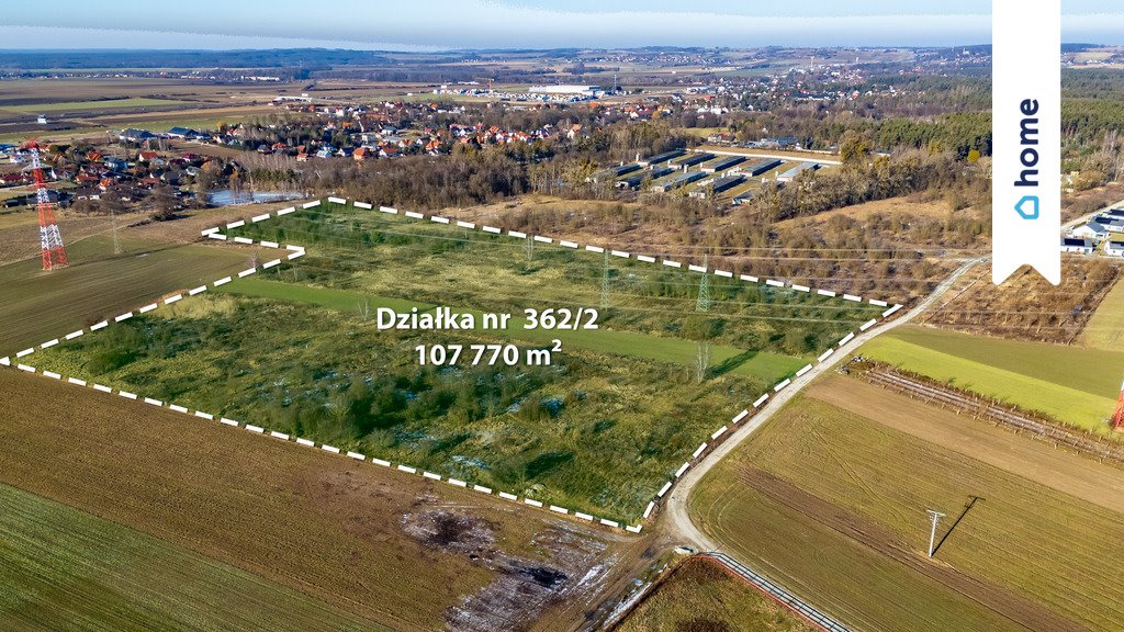 Działka inwestycyjna 10,7 ha pod usługi w Ligocie Pięknej Ligota Piękna, Prosta  107 161m2 Foto 1