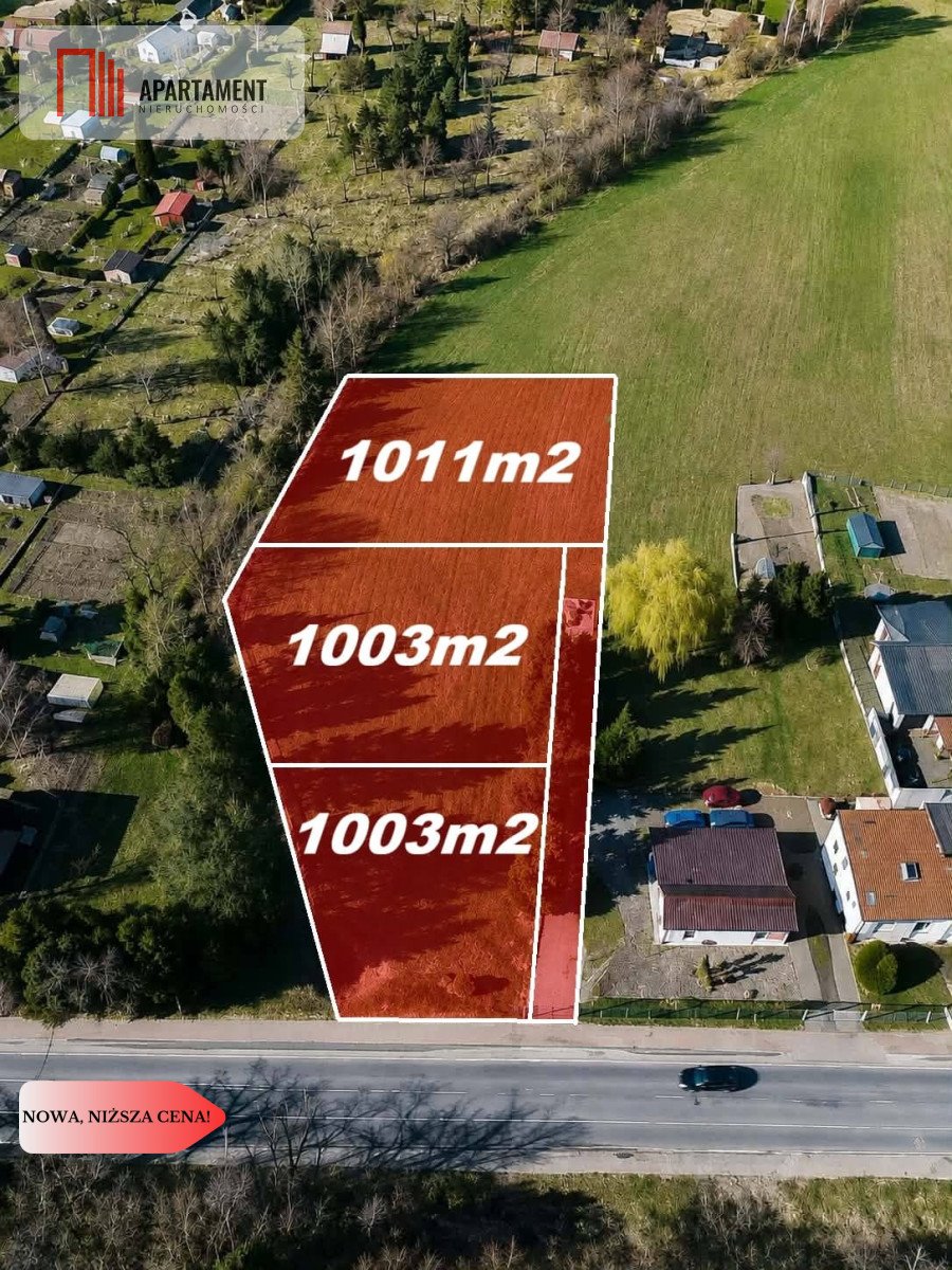 Sprzedam działki budowlane 1003 m² w Turze, blisko Tczewa Turze  1 003m2 Foto 1