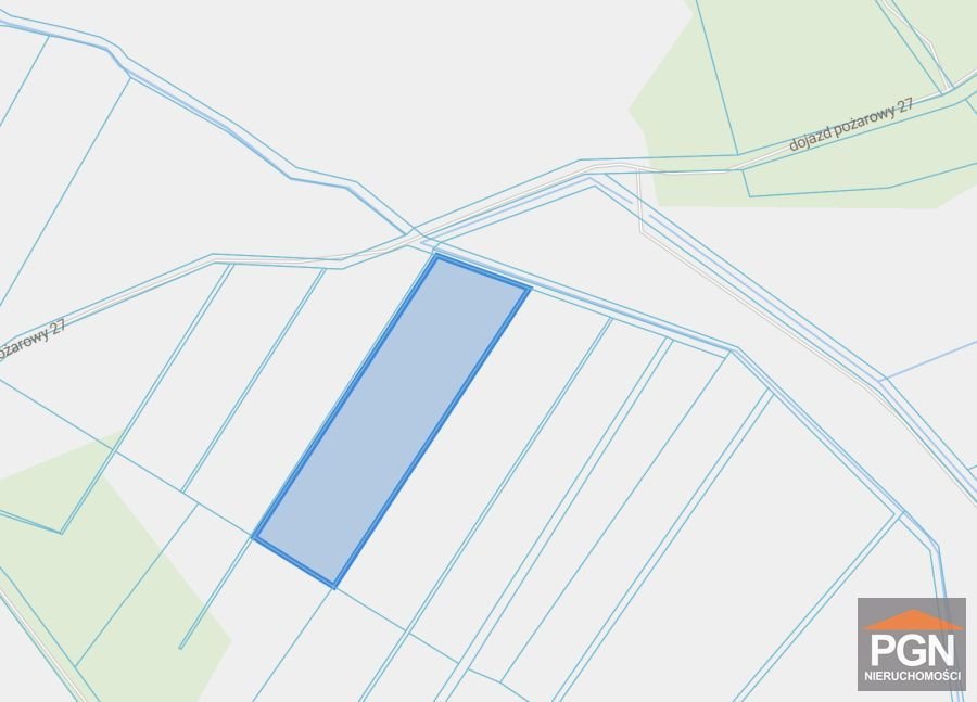 Działka rolna 14 000 m² z dostępem do asfaltu, podział Gryfice  14 000m2 Foto 1