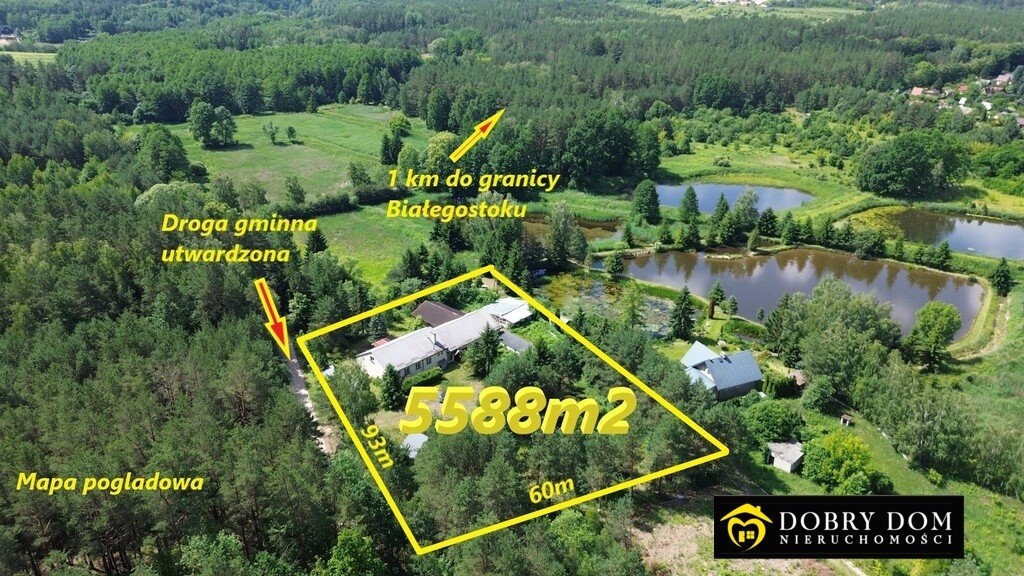 Na sprzedaż inwestycyjny obiekt z halami i mieszkaniem w Wasilkowie Wasilków  459m2 Foto 1