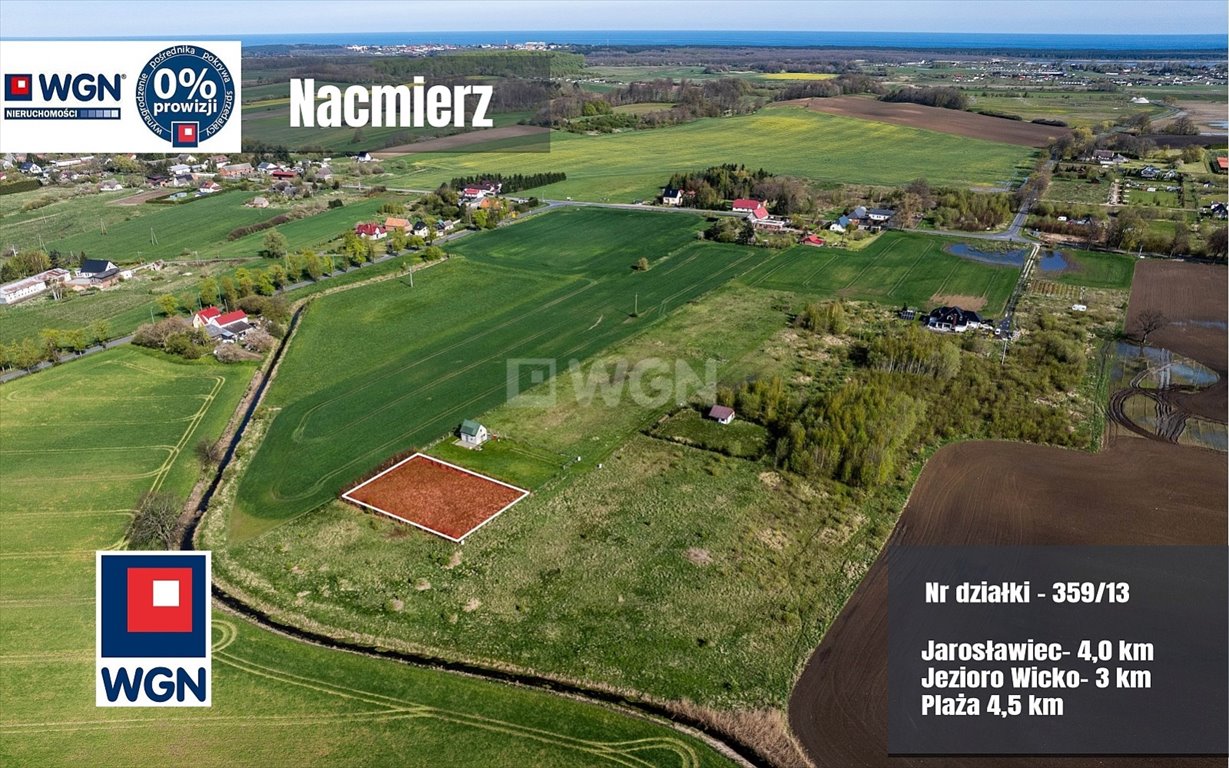 Działka budowlana na sprzedaż Nacmierz, Nacmierz  1 236m2 Foto 1