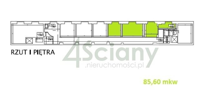 Nowoczesny lokal 85,6 m2 w centrum Warszawy - 4 pokoje Warszawa, Śródmieście  86m2 Foto 1