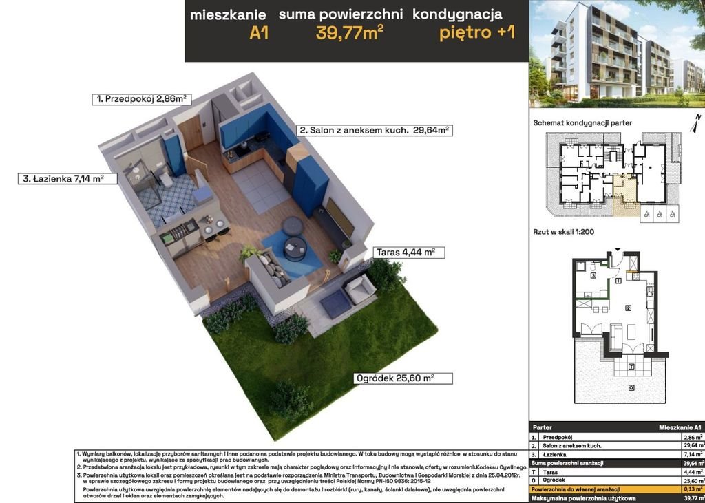 Kawalerka na sprzedaż Katowice, Wełnowiec, Modelarska  40m2 Foto 3