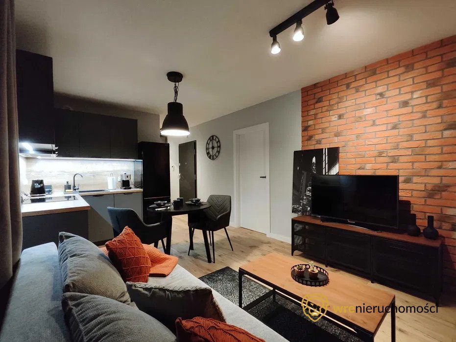 Nowoczesny apartament 2 pok. z balkonem i garażem w Browarach Wrocławskich Wrocław, Ołbin, Jedności Narodowej  37m2 Foto 1