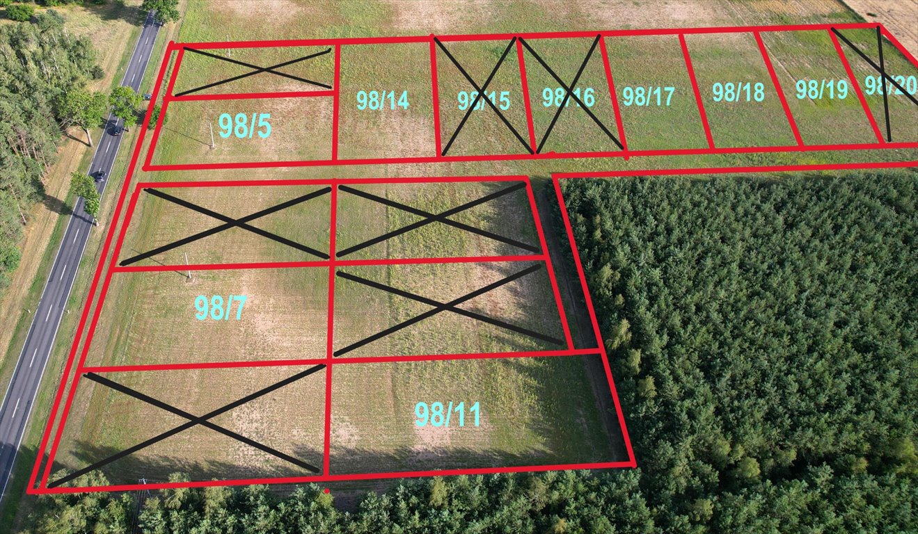 Działka budowlana na sprzedaż Zbietka  1 150m2 Foto 2