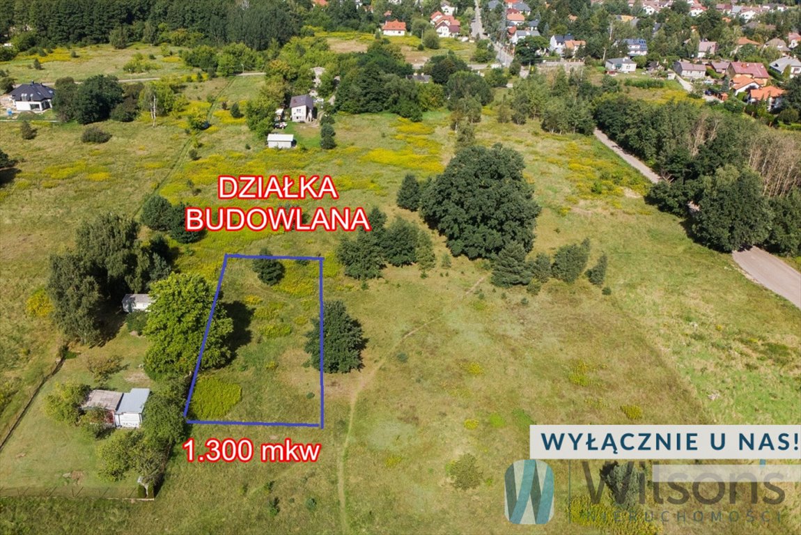 Działka budowlana na sprzedaż Łomianki, Dąbrowa Leśna, Zachodnia  1 300m2 Foto 1