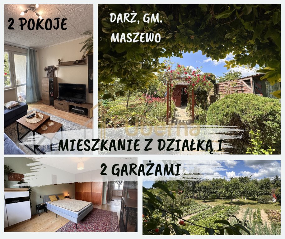 Mieszkanie dwupokojowe na sprzedaż Darż  56m2 Foto 1