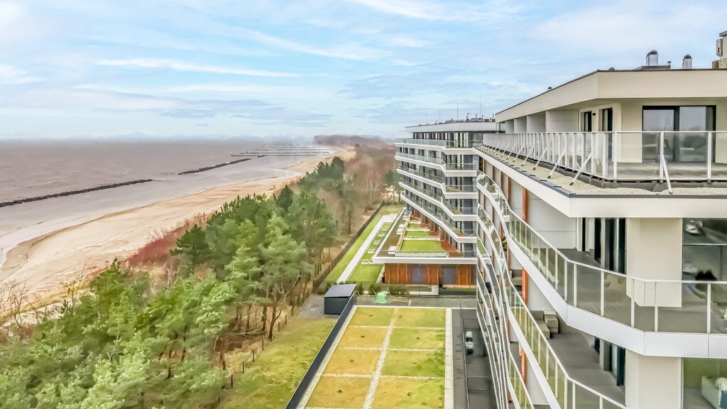 Luksusowy penthouse z widokiem na morze i 3 balkonami Darłowo, Darłówko, Słowiańska  97m2 Foto 1
