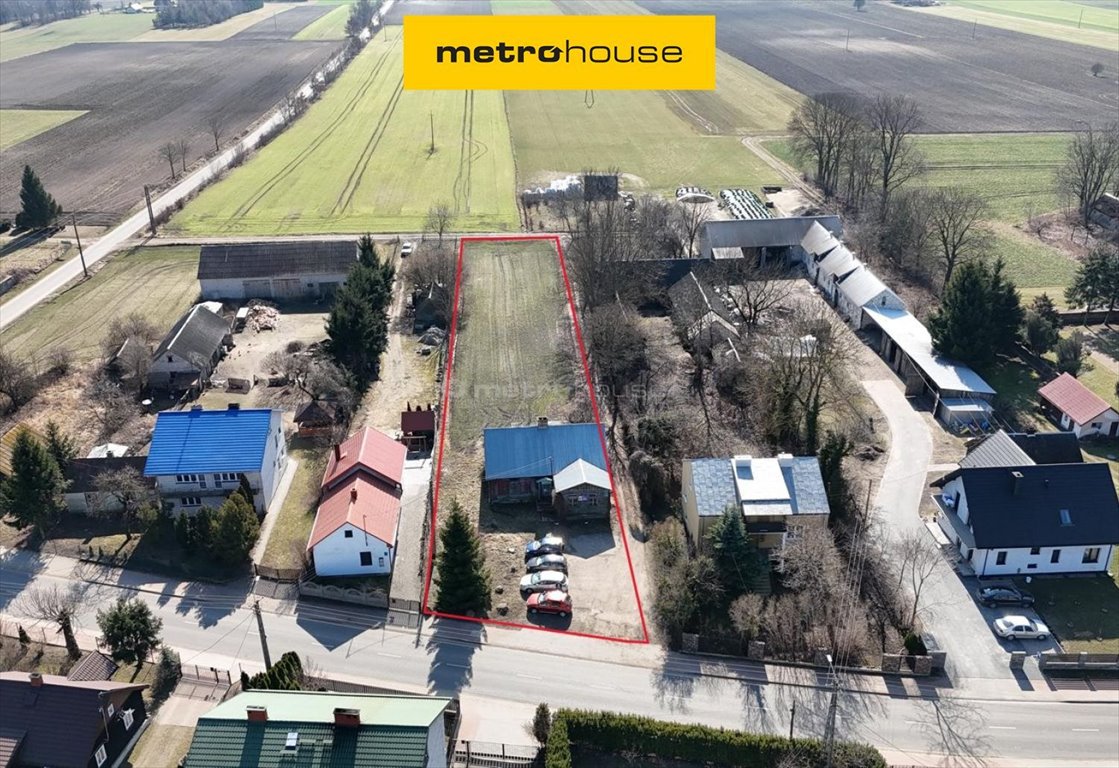 Działka z budynkiem pod działalność lub dom w Rozbitym Kamieniu Rozbity Kamień, Kościelna  116m2 Foto 1