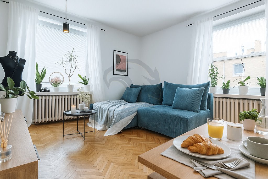 Mieszkanie trzypokojowe na sprzedaż Łódź, Bałuty  55m2 Foto 1