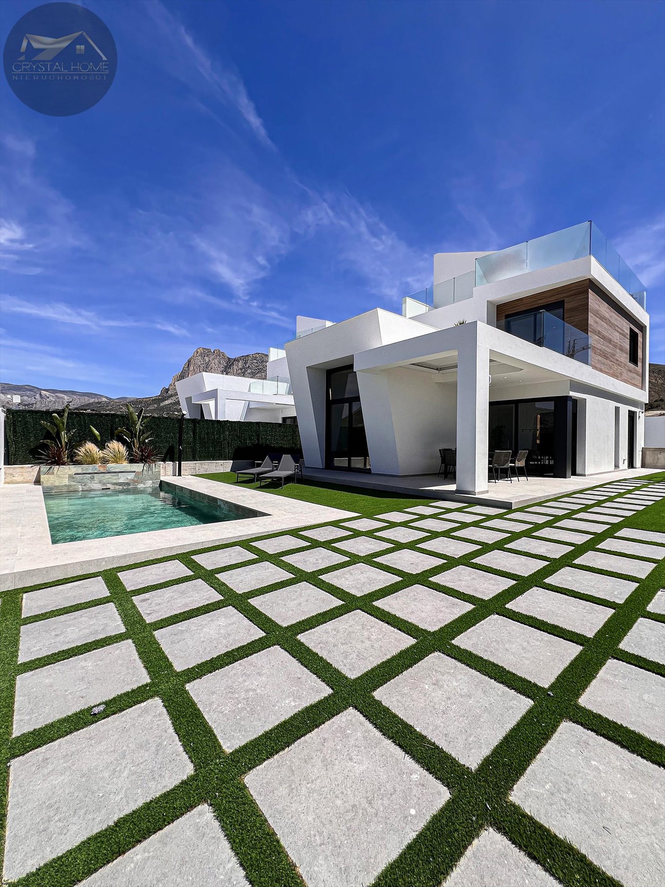 Luksusowa willa 140 m² z tarasem na dachu w Finestrat Hiszpania, Finestrat  140m2 Foto 1