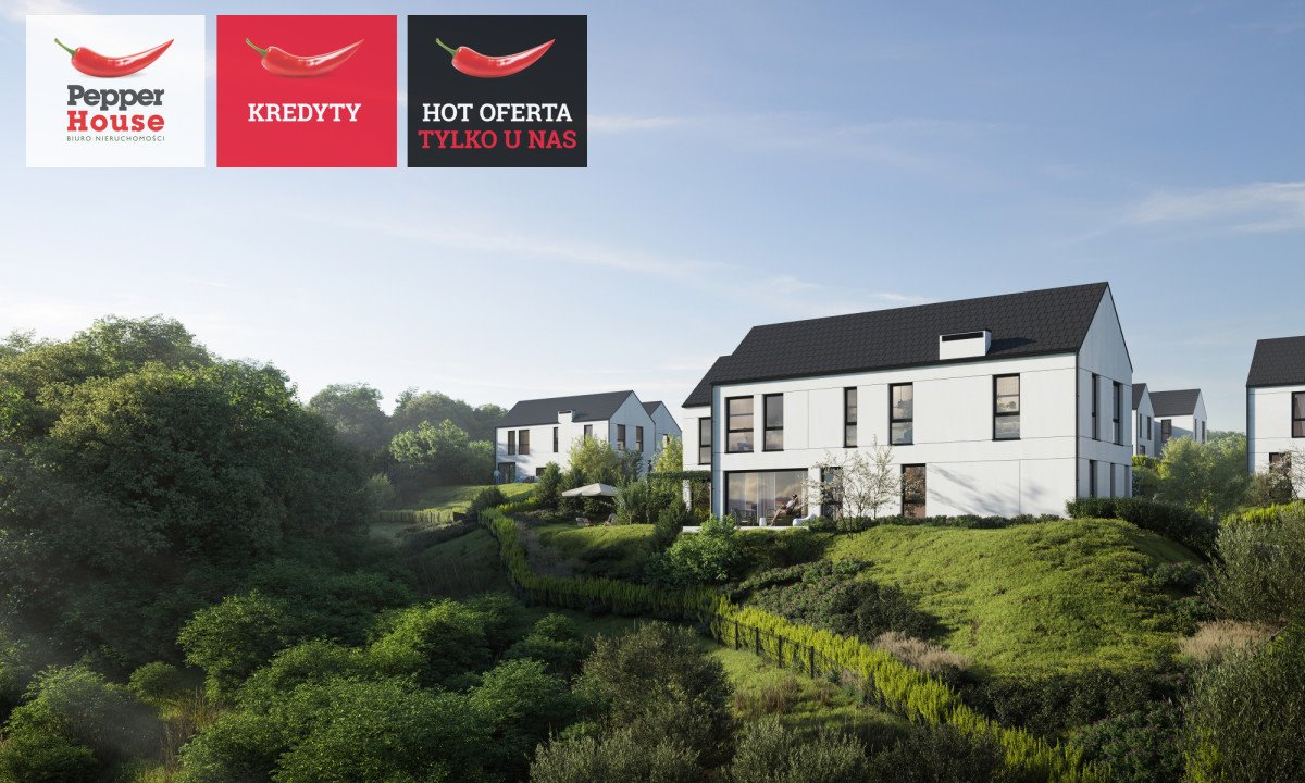 Dom z garażem, tarasami i ekologią w Jasińskiej enklawie Gdańsk, Jasień, Oliwkowa  195m2 Foto 1