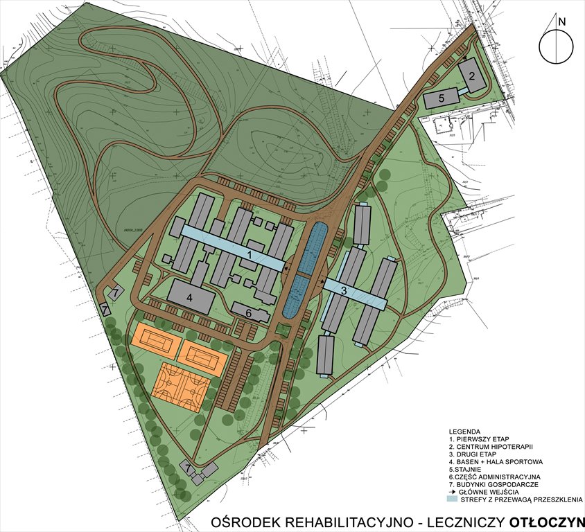 Atrakcyjne siedlisko 14,3 ha z domem i stajniami Otłoczyn  143 000m2 Foto 1