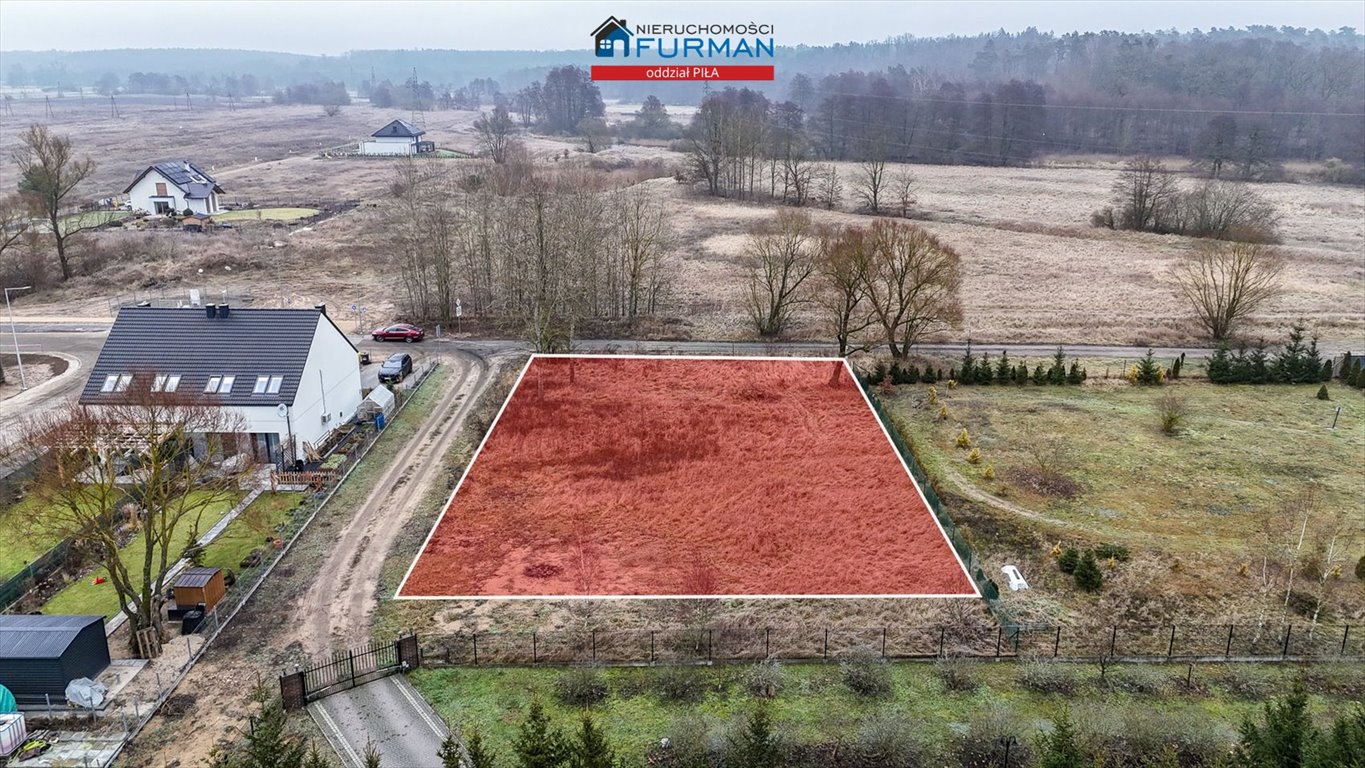 Działka budowlana na sprzedaż Piła, Motylewo  1 220m2 Foto 1