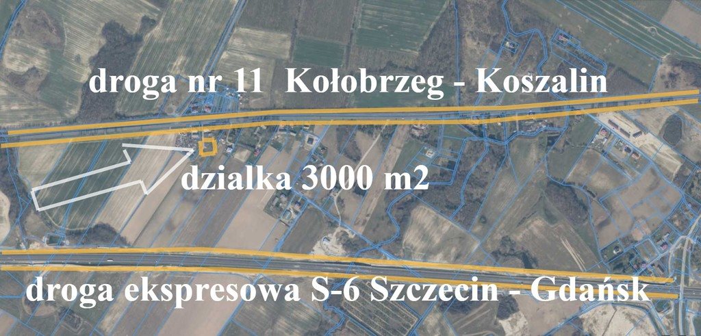 Działka budowlana na sprzedaż Tymień  3 001m2 Foto 4