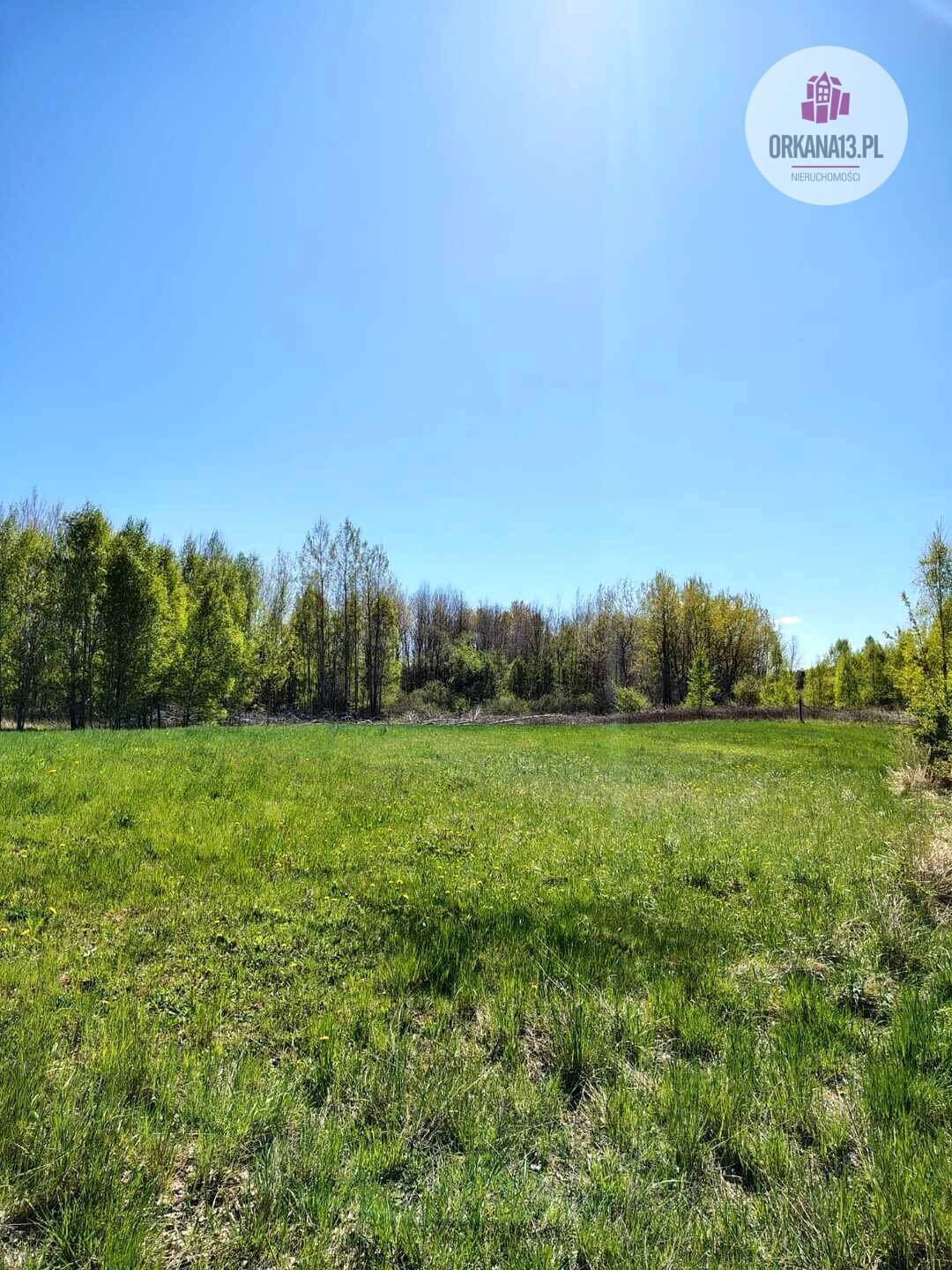 Działka 1200 m² pod zabudowę jednorodzinną w Gronitach Gronity, Gronity  1 200m2 Foto 1