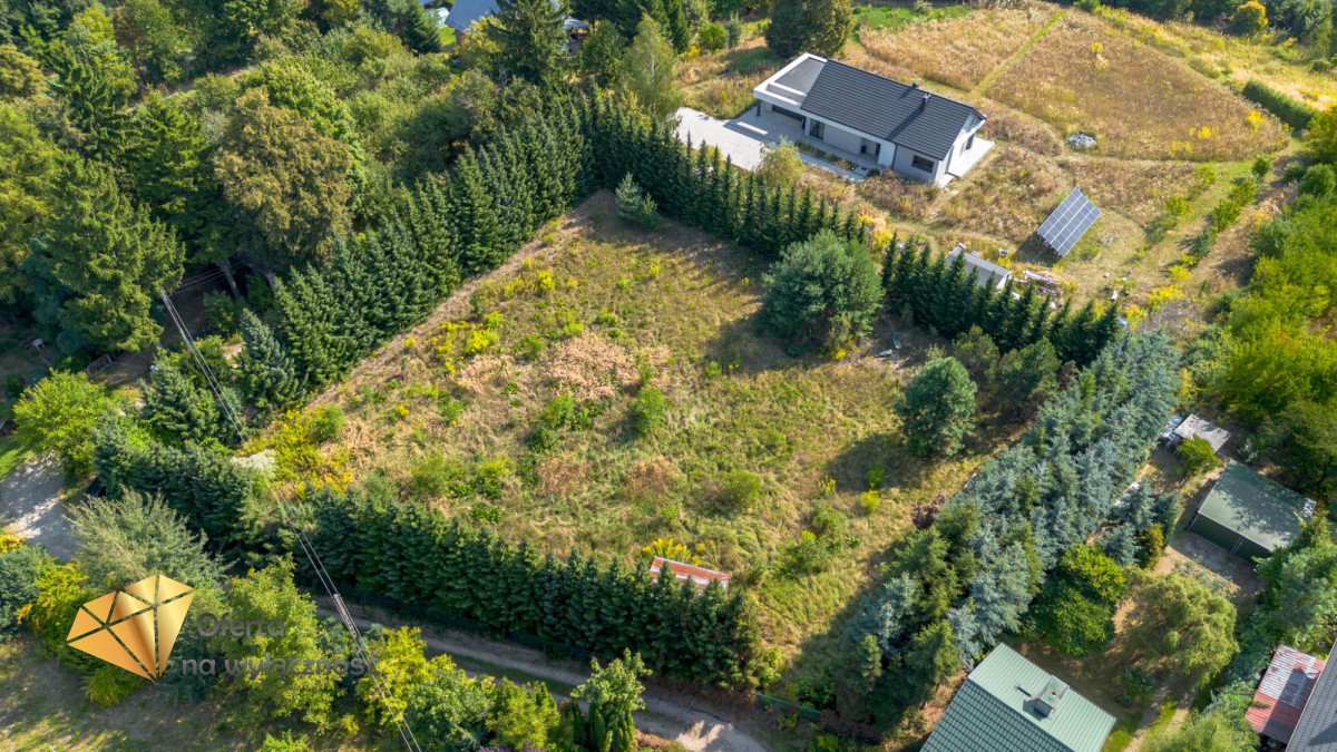 Działka 3167 m² z starodrzewem i garażem w Jastkowie Jastków  3 167m2 Foto 1