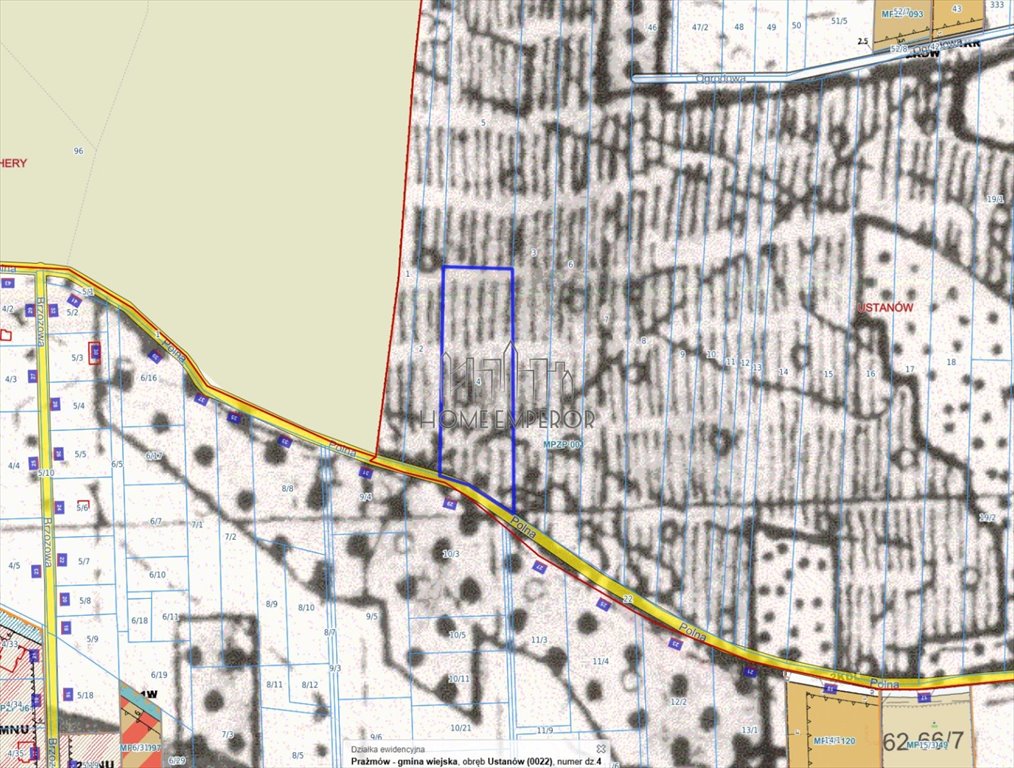 Działka leśna na sprzedaż Ustanów, Polna  5 300m2 Foto 1