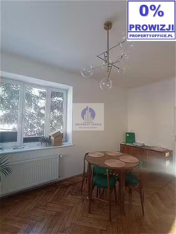 Przestronny lokal biurowy 62 m2 z dużymi pokojami i dębowym parkietem Warszawa, Bielany, Żeromskiego  62m2 Foto 1