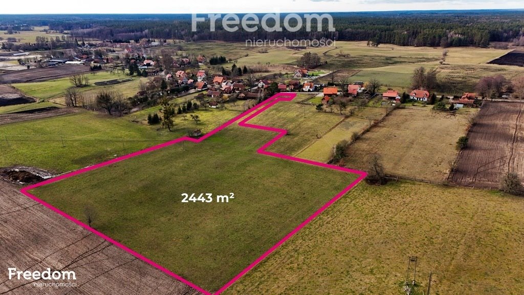 Działka budowlana na sprzedaż Gałkowo  2 443m2 Foto 1