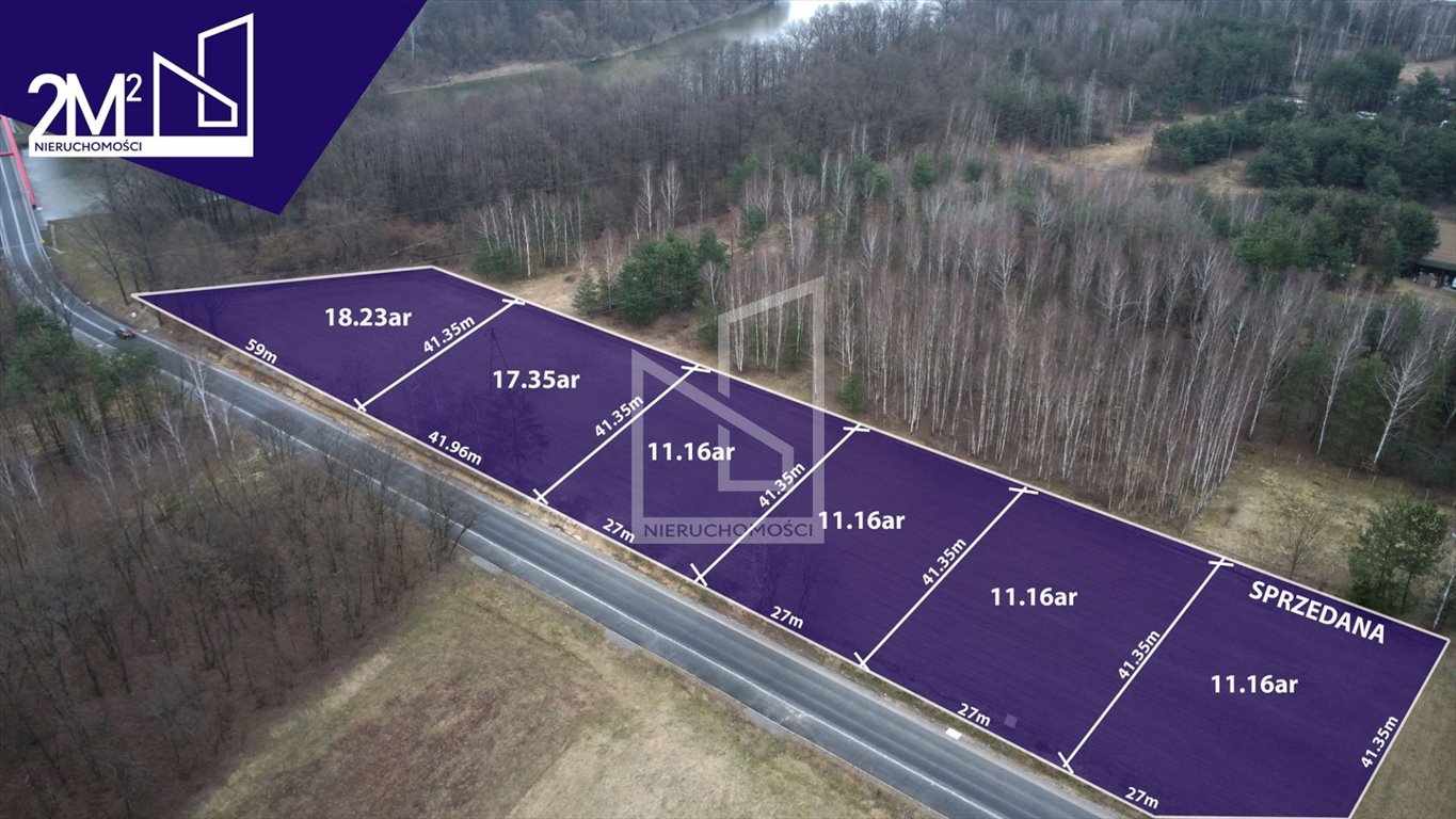 Działki budowlane w Kopkach z warunkami zabudowy i pięknym otoczeniem Rudnik nad Sanem, Kopki  1 116m2 Foto 1