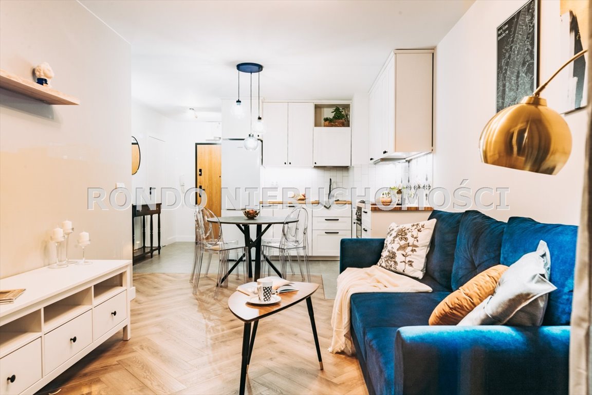 Nowoczesne 3-pokojowe mieszkanie z dużym balkonem w prestiżowej inwestycji Wrocław, Krzyki, Huby  49m2 Foto 1
