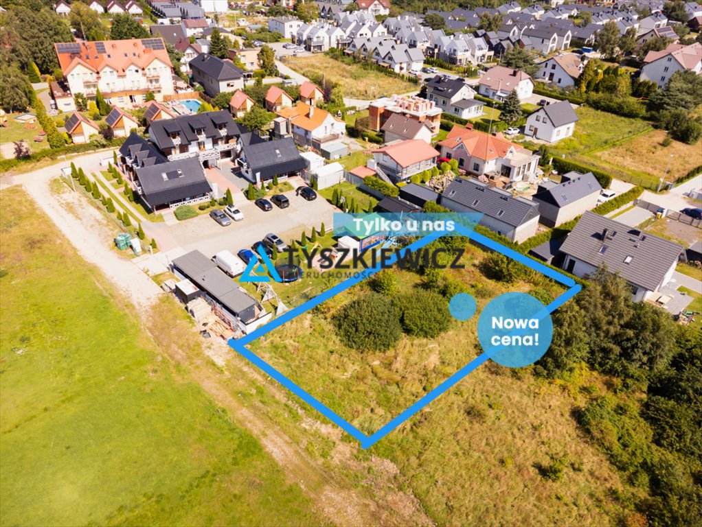 Działka 1200 m² pod zabudowę blisko morza Tupadły Tupadły  1 200m2 Foto 1
