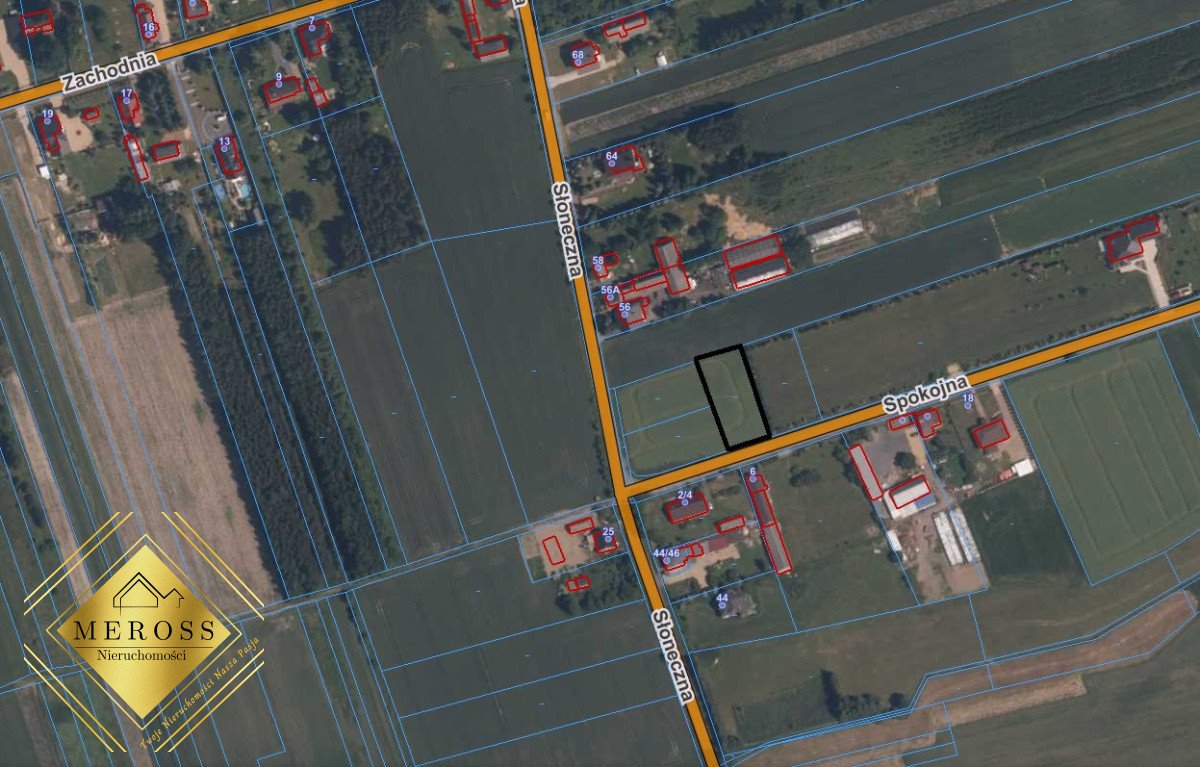 Działka 1313 m² pod zabudowę jednorodzinną, media w drodze Grabówka  1 313m2 Foto 1