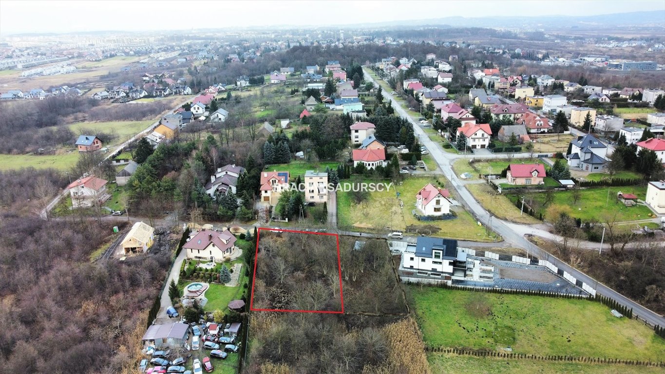 Działka budowlana na sprzedaż Kraków, Dębniki, Skotniki, Szerokie Łąki  1 000m2 Foto 1