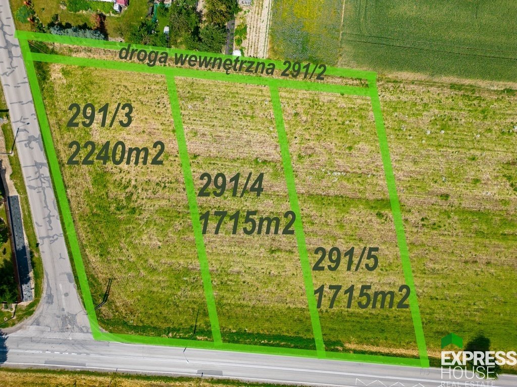 Działka budowlana na sprzedaż Pawłów  2 240m2 Foto 1