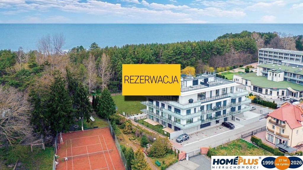 Nowoczesny apartament 2 pok. z dużym tarasem i widokiem Mielno, Pogodna  49m2 Foto 1