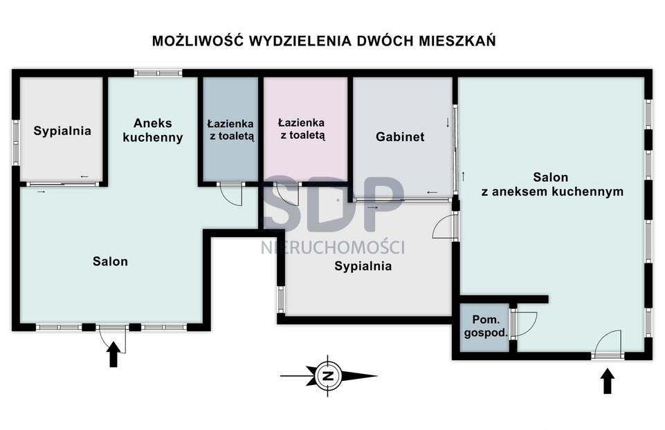 Mieszkanie czteropokojowe  na sprzedaż Wrocław, Śródmieście, Kleczków, Kleczkowska  184m2 Foto 5