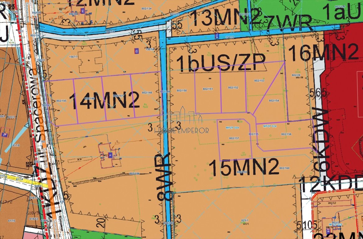 Działka 1000 m² z pełnym uzbrojeniem i planem zabudowy. Borzęcin Duży, Spacerowa  1 000m2 Foto 1