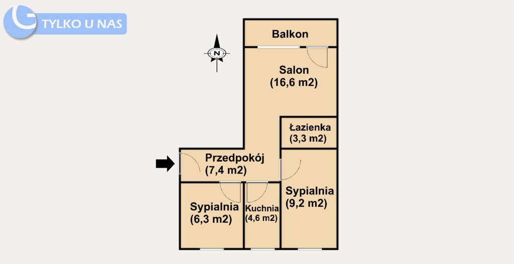 Mieszkanie trzypokojowe na sprzedaż Kraków, Mistrzejowice, Mistrzejowice, Osiedle Tysiąclecia  48m2 Foto 18