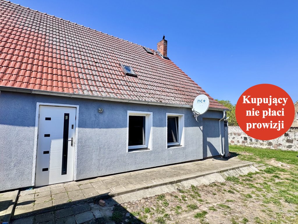Urokliwy bliźniak z potencjałem, ogród i budynek gospodarczy zapraszam Niemcy, Hohenreinkendorf / Gartz (Oder), Brandenburgia  70m2 Foto 1