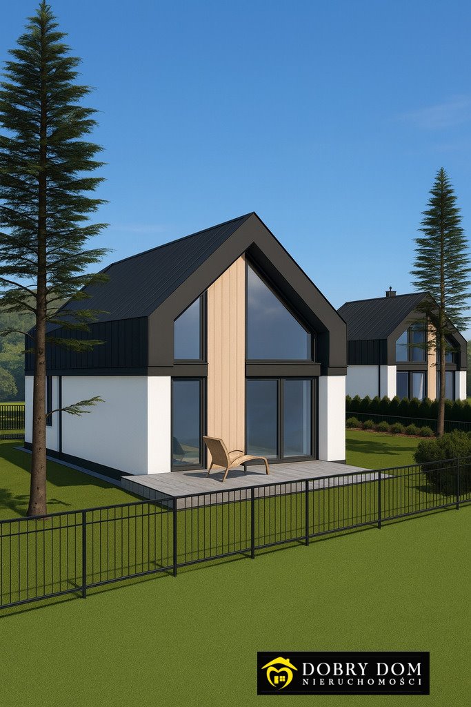 Nowoczesny dom 80,6 m² z szybkim dojazdem do Białegostoku Chraboły  81m2 Foto 1