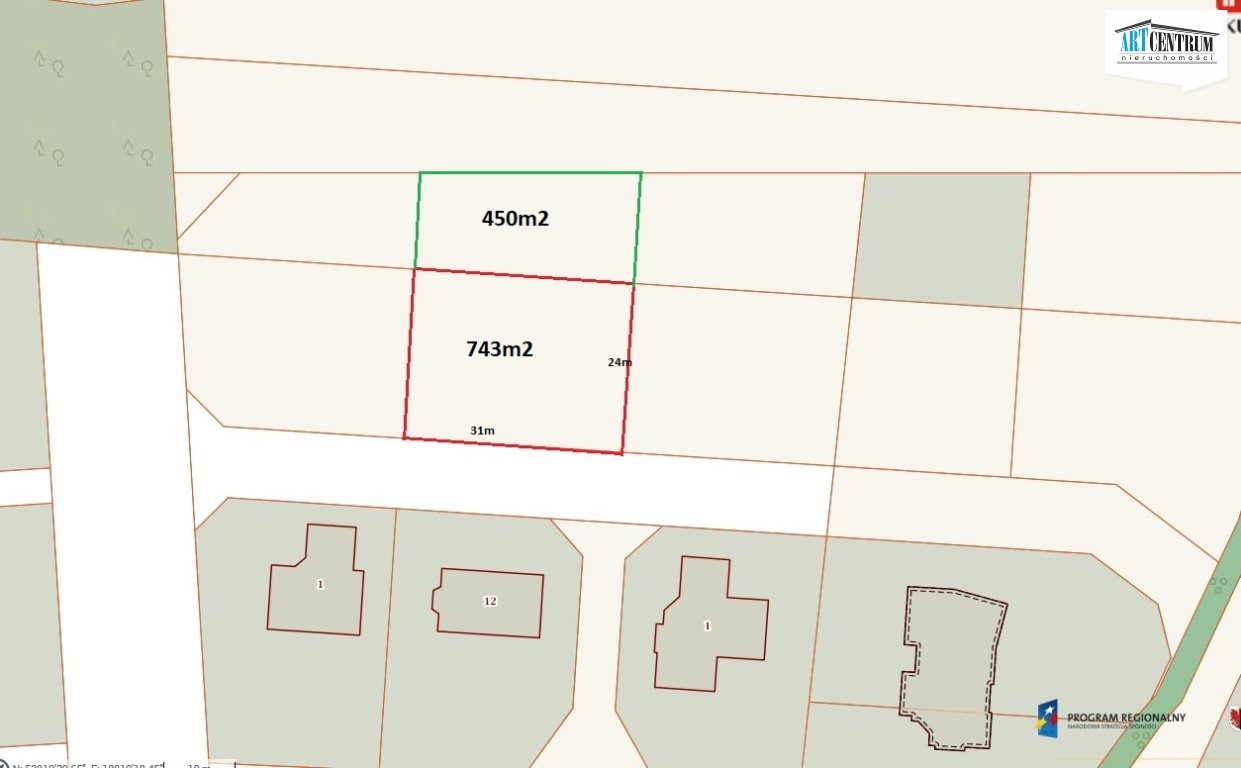 Działka budowlana na sprzedaż Bydgoszcz, Fordon 743m2 Foto 1 Działka budowlana na sprzedaż Bydgoszcz, Fordon 743m2 Foto 1