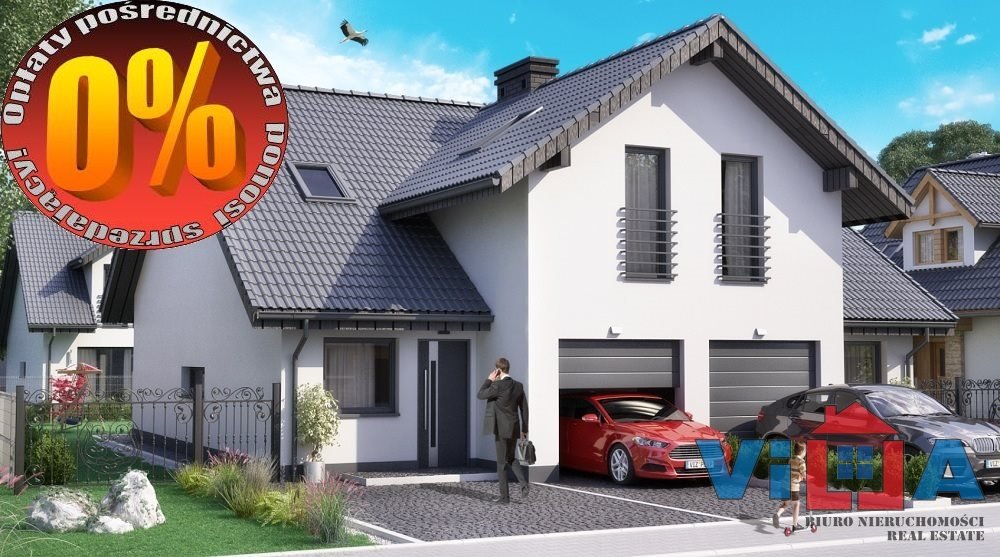Zapraszam do obejrzenia nowoczesnego domu 4 pokoi z garażem i ogródkiem Zielona Góra, Racula  145m2 Foto 1