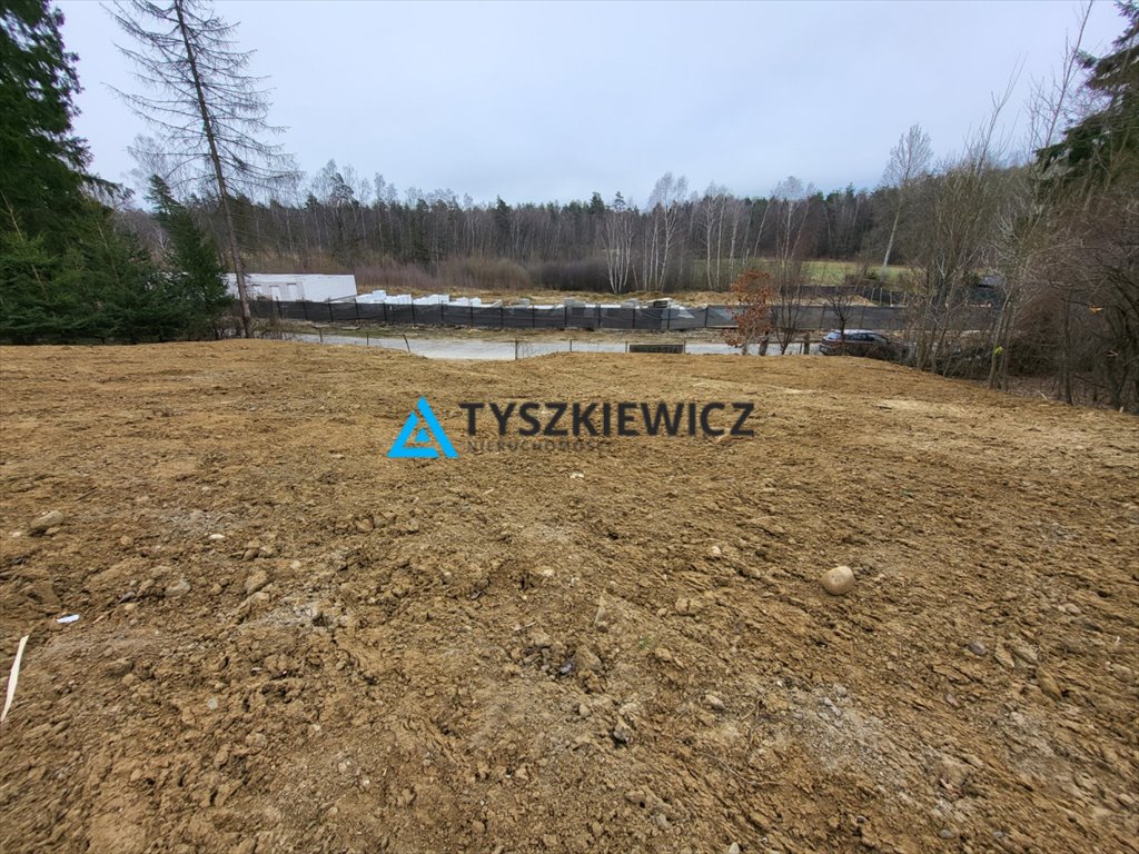 Działka budowlana nad Jeziorem Tuchomskim, 1060 m², widok, media Warzenko, Działkowa  1 060m2 Foto 1
