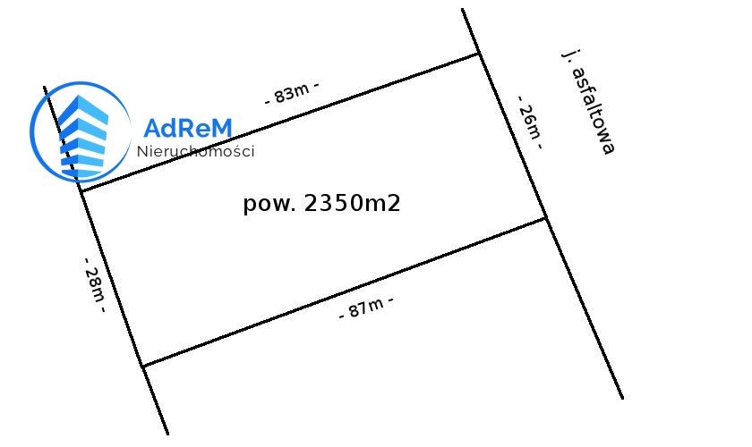 Działka rolna na sprzedaż Kępa Oborska 2 350m2 Foto 1 Działka rolna na sprzedaż Kępa Oborska 2 350m2 Foto 1