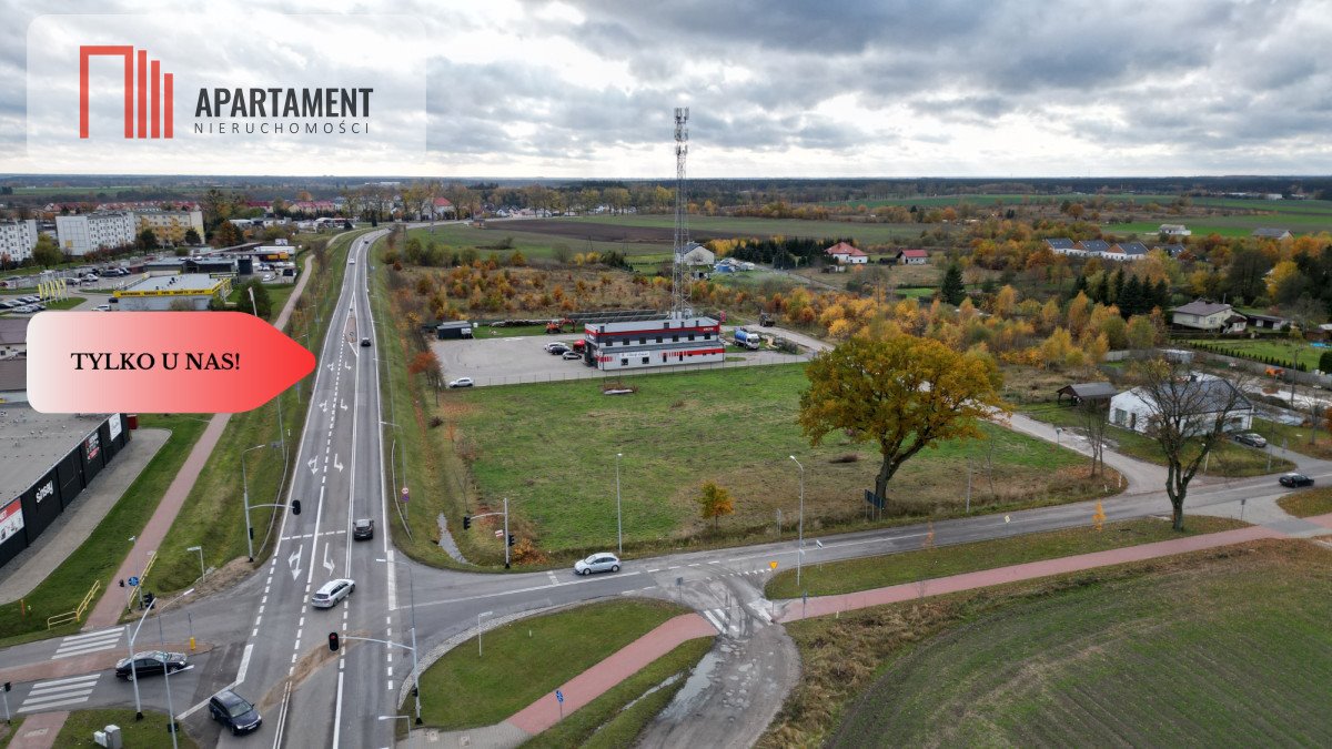 Działki usługowe 5611 m² w centrum Człuchowa Człuchów, aleja Jana Pawła II  5 611m2 Foto 1