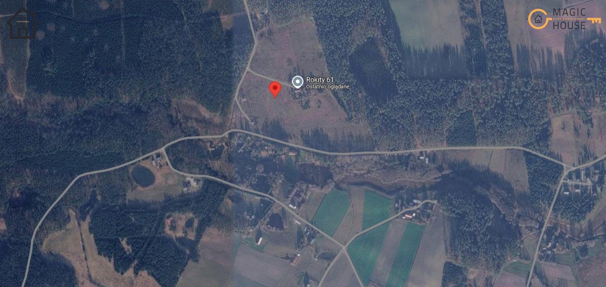 Działka budowlana 1011 m² w Rokitach – idealna pod dom lub inwestycję Rokity  1 011m2 Foto 1