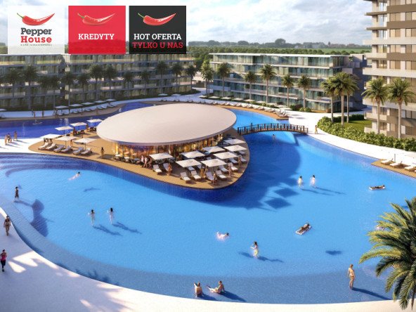 Kawalerka na sprzedaż Cypr, Tatlısu, Caesar Bay  46m2 Foto 1