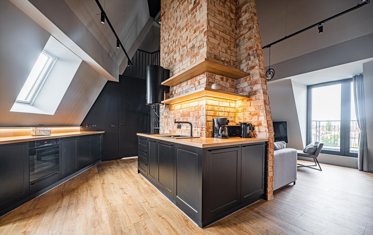 Luksusowy penthouse z antresolą i tarasami w centrum Wrocławia Wrocław, Stare Miasto, Stare Miasto, Jodłowa  79m2 Foto 1