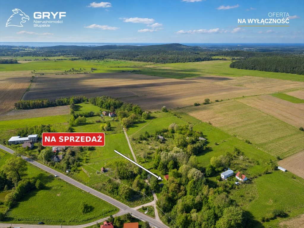 Działka 3000 m² z domkiem i stawem w Wierzchocinie polecam Wierzchocino  3 000m2 Foto 1