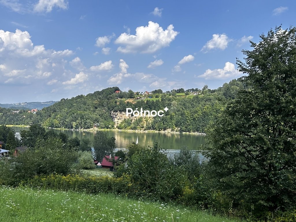 Na sprzedaż dwie działki nad jeziorem Rożnowskim 400 m² z mediami Łososina Dolna  400m2 Foto 1