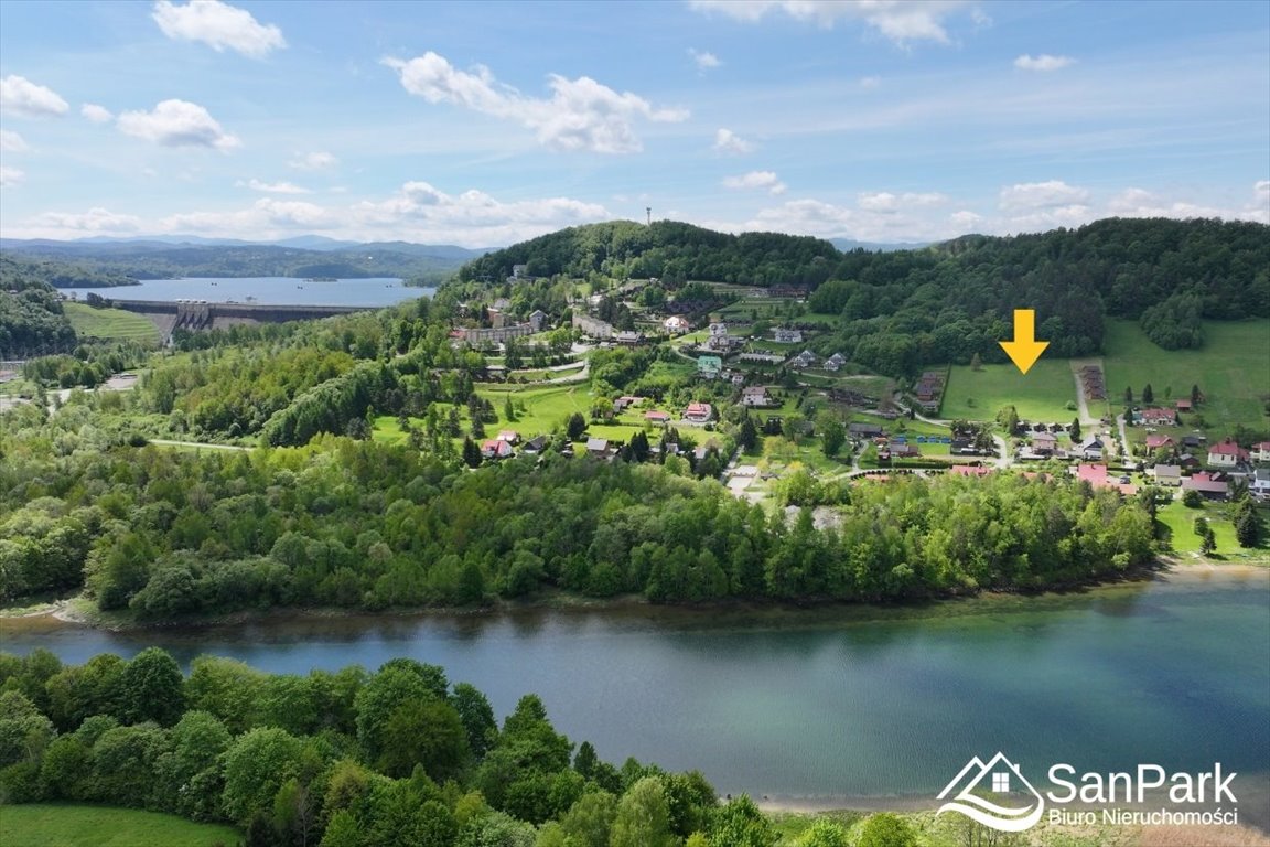 Działki z widokiem na Jezioro Myczkowieckie w Solinie. Solina  1 854m2 Foto 1