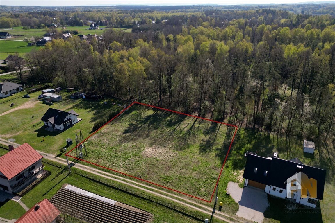 Działka 28,9 ar z mediami, las, spokój - zapraszam Pogórska Wola, Pogórska Wola  2 890m2 Foto 1