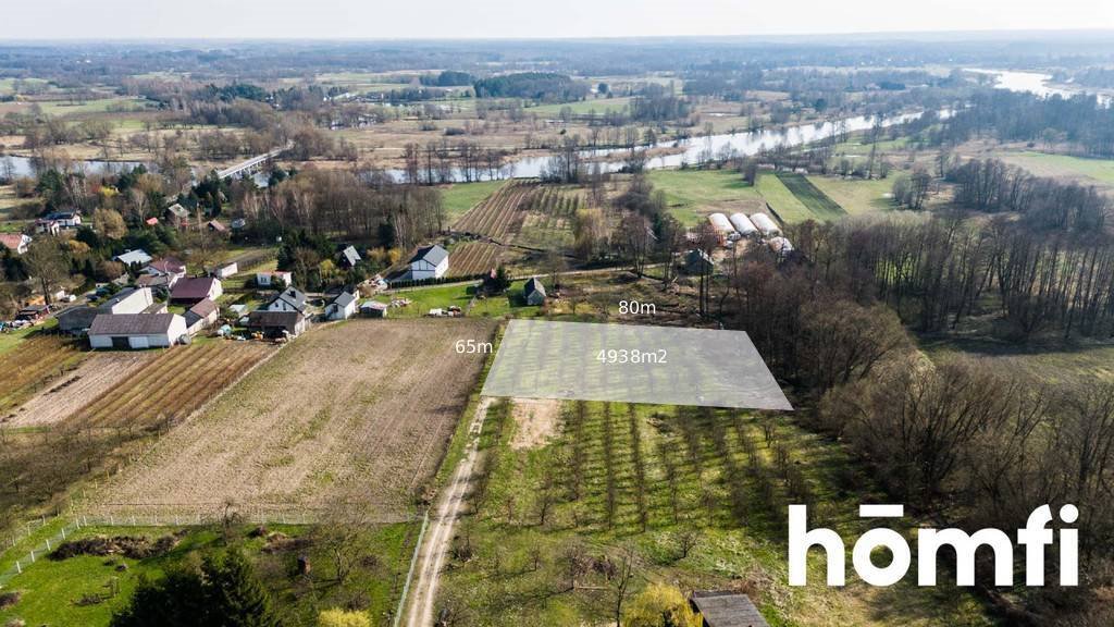 Działka rolno-budowlana z sadem i strumykiem, 4 938 m2 Biejków  4 938m2 Foto 1