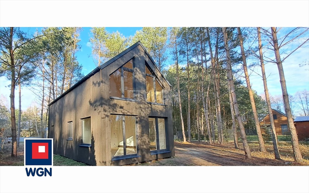 Nowoczesny dom letniskowy w otulinie lasu, 75 m2 Owczegłowy, Owczegłowy  75m2 Foto 1